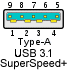 USB-A 3.1 Connector