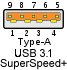 USB-A 3.1 Charging Connector