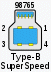 USB-B 3.0 Connector